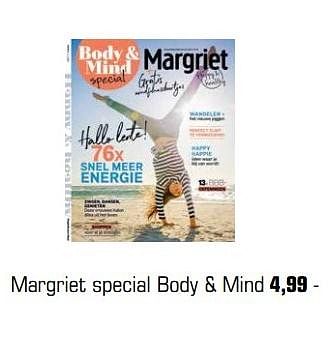 Aanbiedingen Margriet special body + mind - Huismerk - Primera - Geldig van 23/04/2017 tot 14/05/2017 bij Primera