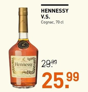 Aanbiedingen Hennessy v.s. cognac - Hennessy - Geldig van 01/05/2017 tot 14/05/2017 bij Gall & Gall