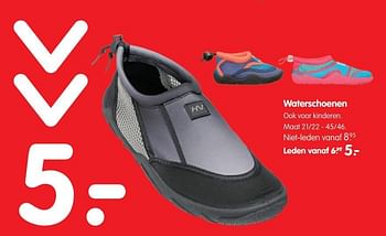 Aanbiedingen Waterschoenen - Huismerk - ANWB - Geldig van 08/05/2017 tot 21/05/2017 bij ANWB