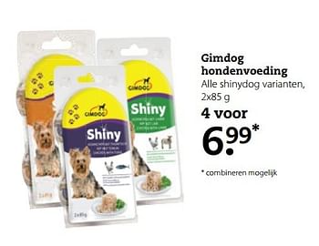 Aanbiedingen Gimdog hondenvoeding - Gimdog  - Geldig van 01/05/2017 tot 14/05/2017 bij Pets Place