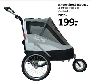 Aanbiedingen Innopet hondenbuggy - Innopet - Geldig van 01/05/2017 tot 14/05/2017 bij Pets Place