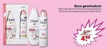 Aanbiedingen Dove geschenkset - Dove - Geldig van 02/05/2017 tot 14/05/2017 bij Trekpleister