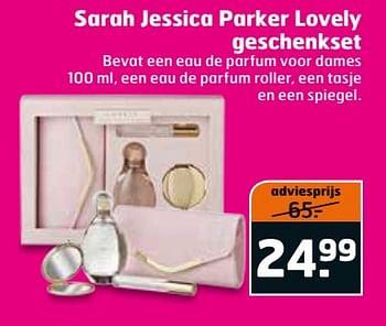 Aanbiedingen Sarah jessica parker lovely geschenkset - Sarah Jessica Parker - Geldig van 02/05/2017 tot 14/05/2017 bij Trekpleister