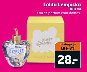 Aanbiedingen Lolita lempicka - Lolita - Geldig van 02/05/2017 tot 14/05/2017 bij Trekpleister