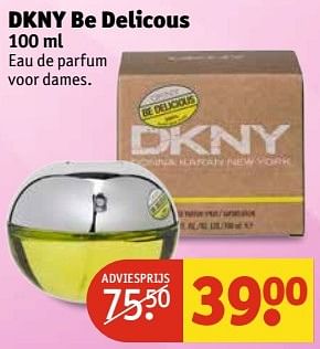 Aanbiedingen Dkny be delicous - DKNY - Geldig van 09/05/2017 tot 14/05/2017 bij Kruidvat