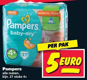 Aanbiedingen Pampers - Pampers - Geldig van 08/05/2017 tot 14/05/2017 bij Nettorama