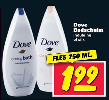 Aanbiedingen Dove badschuim - Dove - Geldig van 08/05/2017 tot 14/05/2017 bij Nettorama