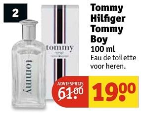 Aanbiedingen Tommy hilfiger tommy boy - Tommy - Geldig van 09/05/2017 tot 14/05/2017 bij Kruidvat