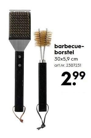 Aanbiedingen Barbecueborstel - Huismerk - Blokker - Geldig van 06/05/2017 tot 14/05/2017 bij Blokker