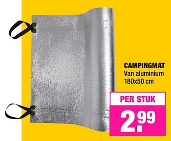 Aanbiedingen Campingmat - Huismerk - Big Bazar - Geldig van 08/05/2017 tot 21/05/2017 bij Big Bazar