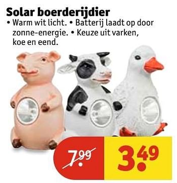 Aanbiedingen Solar boerderijdier - Huismerk - Kruidvat - Geldig van 09/05/2017 tot 14/05/2017 bij Kruidvat