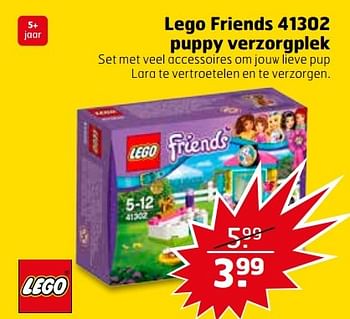 Aanbiedingen Lego friends 41302 puppy verzorgplek - Lego - Geldig van 09/05/2017 tot 14/05/2017 bij Trekpleister