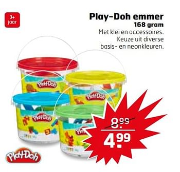 Aanbiedingen Play-doh emmer - Play-Doh - Geldig van 09/05/2017 tot 14/05/2017 bij Trekpleister