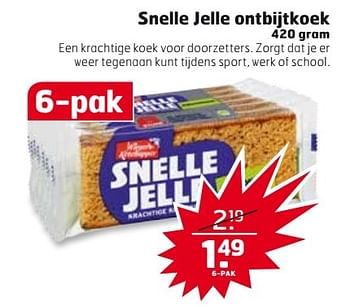 Aanbiedingen Snelle jelle ontbijtkoek - Wieger Ketellapper - Geldig van 09/05/2017 tot 14/05/2017 bij Trekpleister