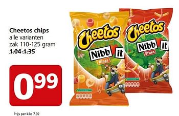 Aanbiedingen Cheetos chips - Cheetos  - Geldig van 08/05/2017 tot 14/05/2017 bij Jan Linders