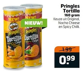 Aanbiedingen Pringles tortilla - Pringles - Geldig van 02/05/2017 tot 14/05/2017 bij Trekpleister