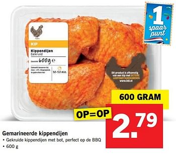 Aanbiedingen Gemarineerde kippendijen - Huismerk - Lidl - Geldig van 08/05/2017 tot 14/05/2017 bij Lidl