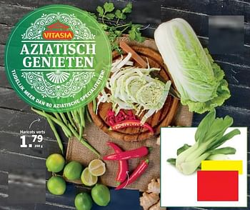 Aanbiedingen Haricots verts - Vitasia - Geldig van 08/05/2017 tot 14/05/2017 bij Lidl