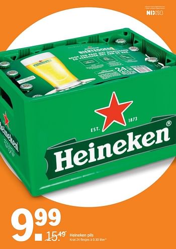 Aanbiedingen Heineken pils - Heineken - Geldig van 08/05/2017 tot 14/05/2017 bij Albert Heijn