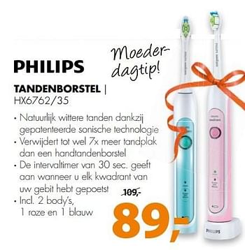 Aanbiedingen Philips tandenborstel hx6762-35 - Philips - Geldig van 08/05/2017 tot 14/05/2017 bij Expert