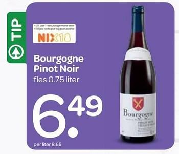 Aanbiedingen Bourgogne pinot noir - Rode wijnen - Geldig van 04/05/2017 tot 17/05/2017 bij Spar