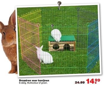 Aanbiedingen Draadren voor konijnen - Huismerk - Praxis - Geldig van 08/05/2017 tot 14/05/2017 bij Praxis