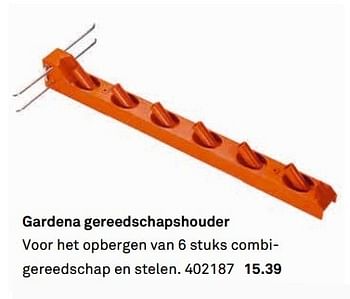 Aanbiedingen Gardena gereedschapshouder - Gardena - Geldig van 03/04/2017 tot 20/05/2017 bij Karwei