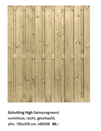 Aanbiedingen Schutting high - Huismerk Karwei - Geldig van 03/04/2017 tot 20/05/2017 bij Karwei