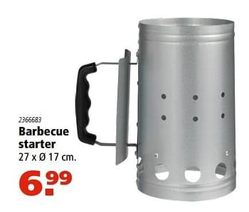 Aanbiedingen Barbecue starter - Huismerk - Marskramer - Geldig van 07/05/2017 tot 17/05/2017 bij Marskramer