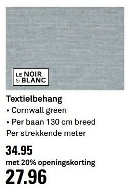 Aanbiedingen Textielbehang - Huismerk Karwei - Geldig van 10/05/2017 tot 14/05/2017 bij Karwei