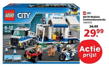 Aanbiedingen 60139 mobiele commandocentrale - Lego - Geldig van 08/05/2017 tot 21/05/2017 bij Intertoys