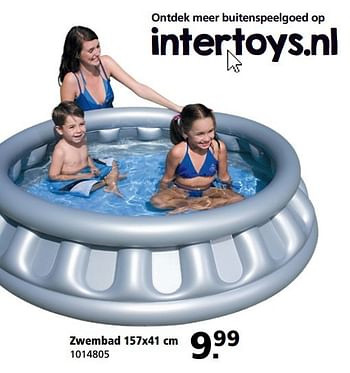 Aanbiedingen Zwembad - Huismerk - Intertoys - Geldig van 08/05/2017 tot 21/05/2017 bij Intertoys
