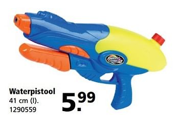 Aanbiedingen Waterpistool - Huismerk - Intertoys - Geldig van 08/05/2017 tot 21/05/2017 bij Intertoys