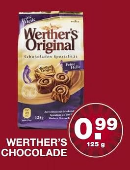 Aanbiedingen Werther`s chocolade - Werther's Original - Geldig van 14/05/2017 tot 20/05/2017 bij Aldi