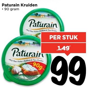 Aanbiedingen Paturain kruiden - Paturain - Geldig van 14/05/2017 tot 20/05/2017 bij Vomar