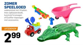 Aanbiedingen Zomer speelgoed - Huismerk - Action - Geldig van 12/05/2017 tot 17/05/2017 bij Action