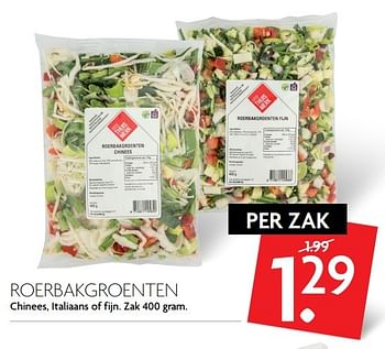 Aanbiedingen Roerbakgroenten chinees, italiaans of fijn - Huismerk - Deka Markt - Geldig van 14/05/2017 tot 20/05/2017 bij Deka Markt