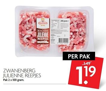 Aanbiedingen Zwanenberg julienne reepjes - Zwanenberg - Geldig van 14/05/2017 tot 20/05/2017 bij Deka Markt