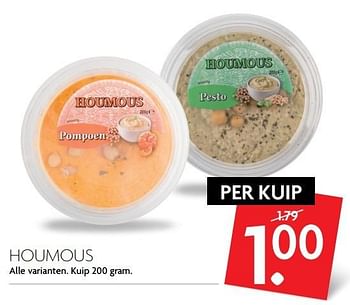 Aanbiedingen Houmous - Houmous - Geldig van 14/05/2017 tot 20/05/2017 bij Deka Markt