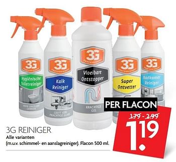 Aanbiedingen 3g reiniger - 3G - Geldig van 14/05/2017 tot 20/05/2017 bij Deka Markt