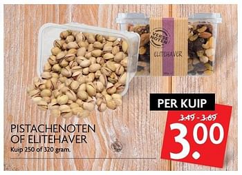 Aanbiedingen Pistachenoten of elitehaver - Huismerk - Deka Markt - Geldig van 14/05/2017 tot 20/05/2017 bij Deka Markt
