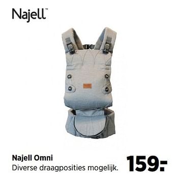 Aanbiedingen Najell omni - Najell - Geldig van 28/04/2017 tot 22/05/2017 bij Babypark