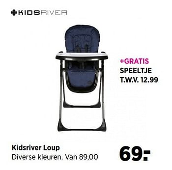 Aanbiedingen Kidsriver loup - Kidsriver - Geldig van 28/04/2017 tot 22/05/2017 bij Babypark