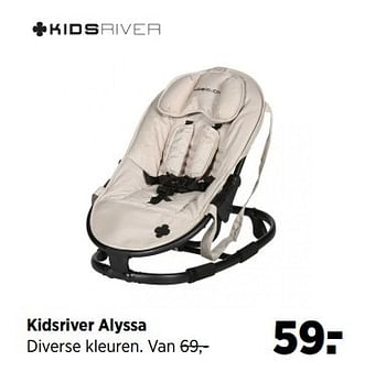 Aanbiedingen Kidsriver alyssa - Kidsriver - Geldig van 28/04/2017 tot 22/05/2017 bij Babypark