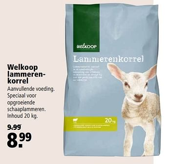 Aanbiedingen Welkoop lammerenkorrel - Huismerk - Welkoop - Geldig van 08/05/2017 tot 21/05/2017 bij Welkoop