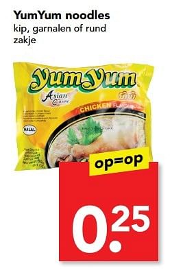 Aanbiedingen Yumyum noodles - Yum Yum - Geldig van 14/05/2017 tot 16/05/2017 bij Deen Supermarkten