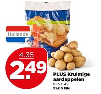 Aanbiedingen Plus kruimige aardappelen - Huismerk - Plus - Geldig van 14/05/2017 tot 20/05/2017 bij Plus