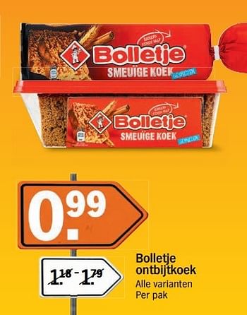 Aanbiedingen Bolletje ontbijtkoek alle varianten - Bolletje - Geldig van 14/05/2017 tot 21/05/2017 bij Albert Heijn