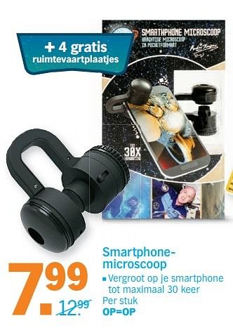 Aanbiedingen Smartphone microscoop - Huismerk - Albert Heijn - Geldig van 14/05/2017 tot 21/05/2017 bij Albert Heijn