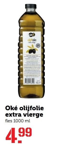 Aanbiedingen Oké olijfolie extra vierge - Oké - Geldig van 15/05/2017 tot 21/05/2017 bij Coop